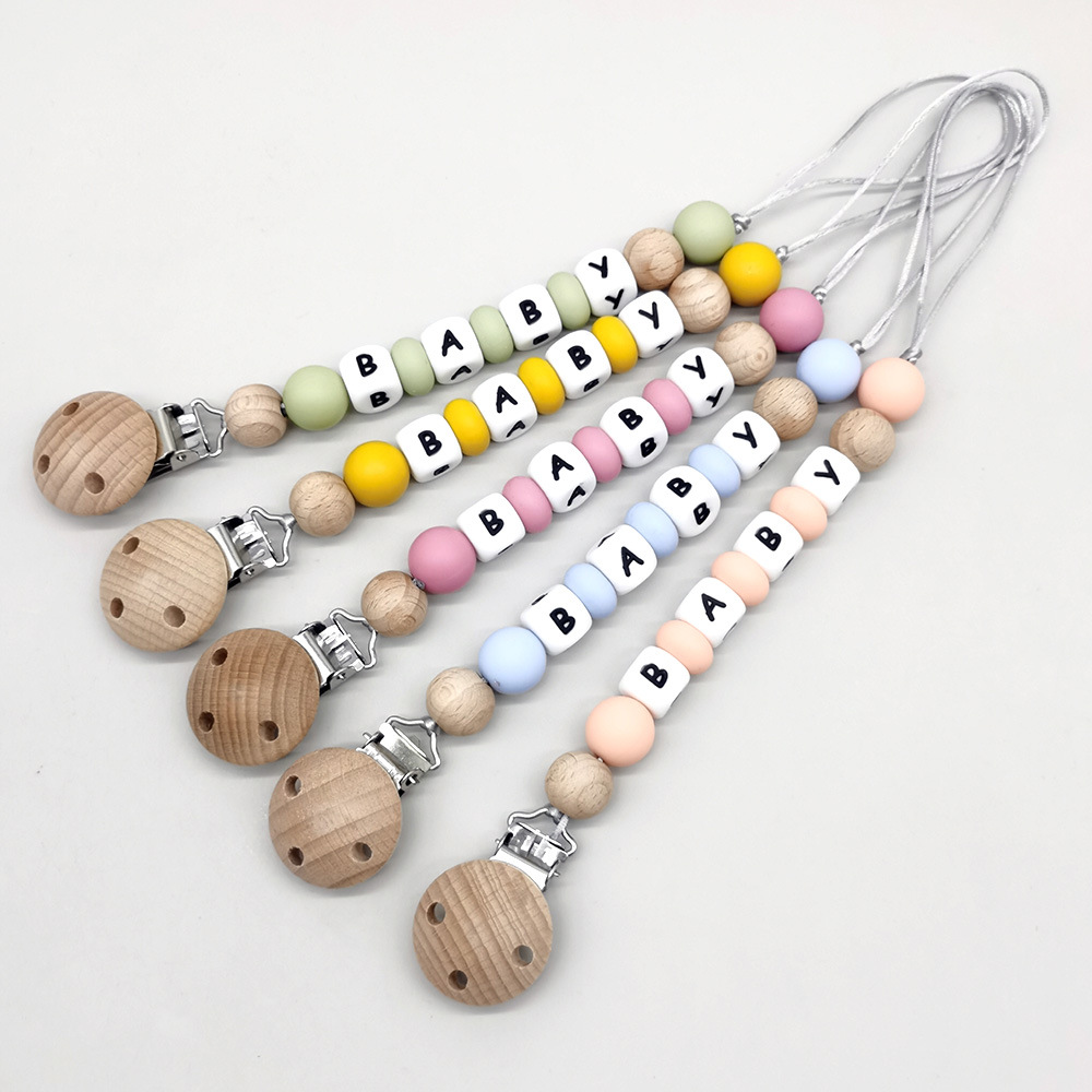 Klipsy do smoczków z imieniem, – Baby Products Toys recenzja i cena