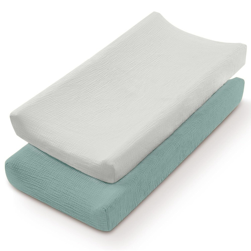 2 SZTUKI Oddychających, Bawełn – Diaper Changing Mat recenzja i cena