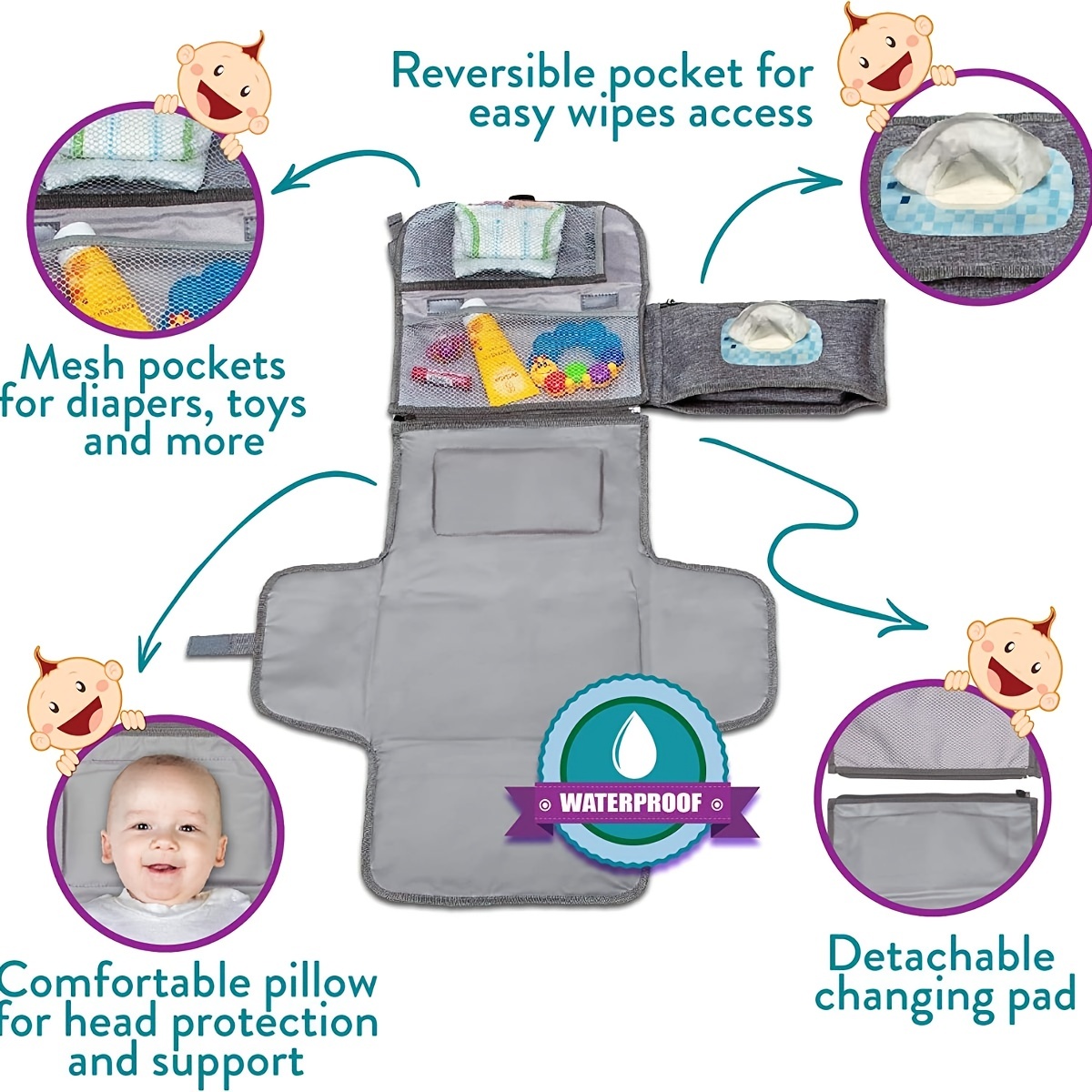 Najlepszy wiszący kosz na mata – Diaper Changing Mat recenzja i cena