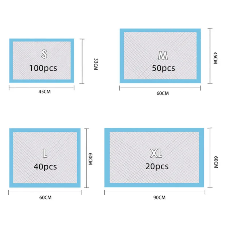 100/50/40/25PCS Wysoko chłonne – Diaper Changing Mat recenzja i cena
